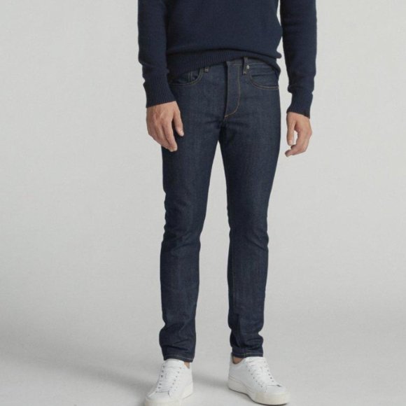 RAG & BONE Fit 1 Extra Slim Jeans Fit 1 In Indigo Rinse Selvedge